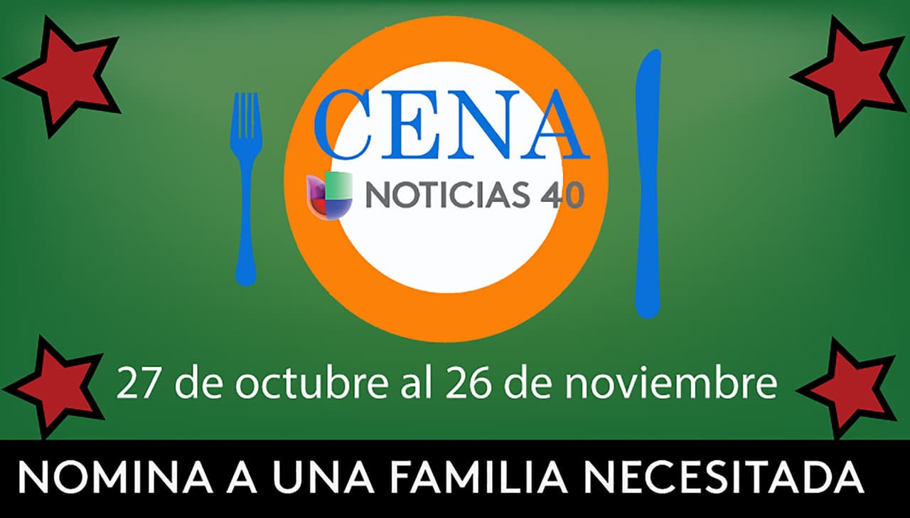 Participa y ayuda a una familia de tu comunidad a ganar un lugar para la Cena de Noticias 40