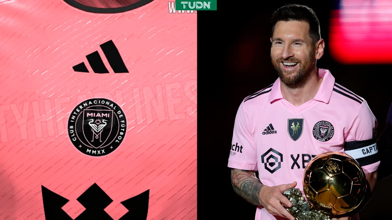 Se filtra la playera que usará Messi en el Inter Miami para 2024