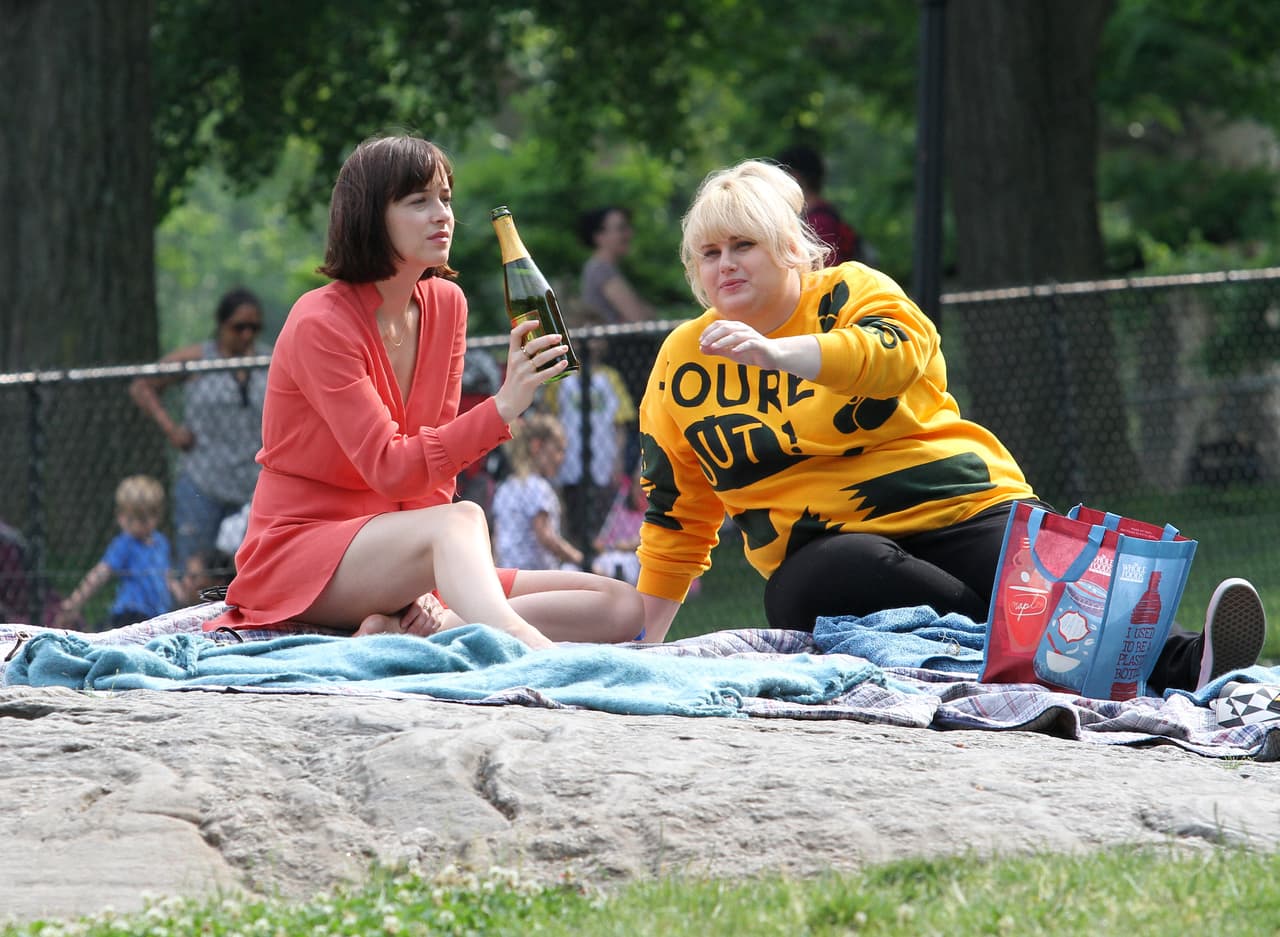 La bebida francesa no fue el único placer del cual gozó la actriz.