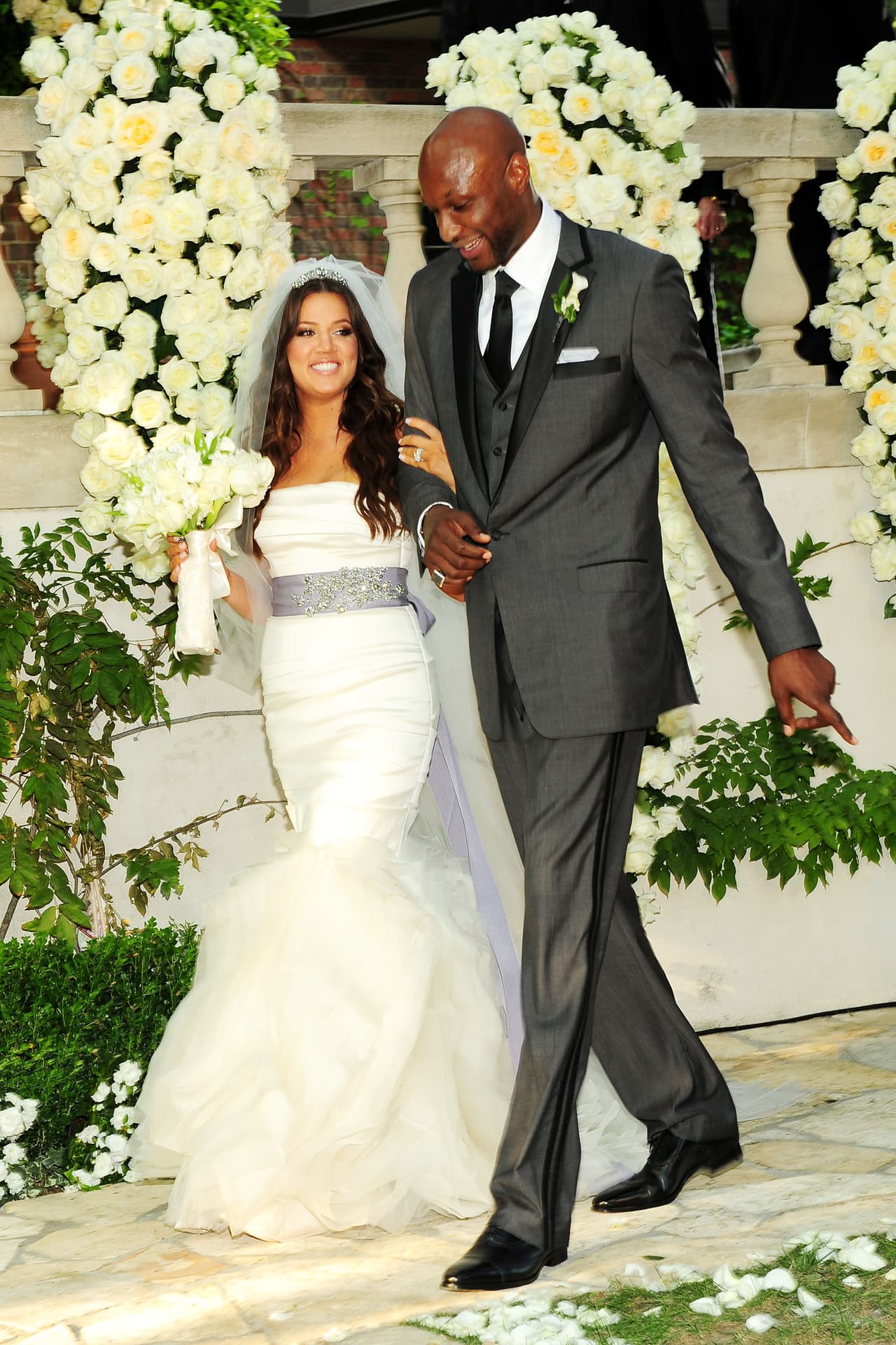 El 27 de septiembre de 2009, Khloé Kardashian se casó con el jugador de la NBA, Lamar Odom. Ellos decidieron casarse exactamente un mes después de haberse conocido.