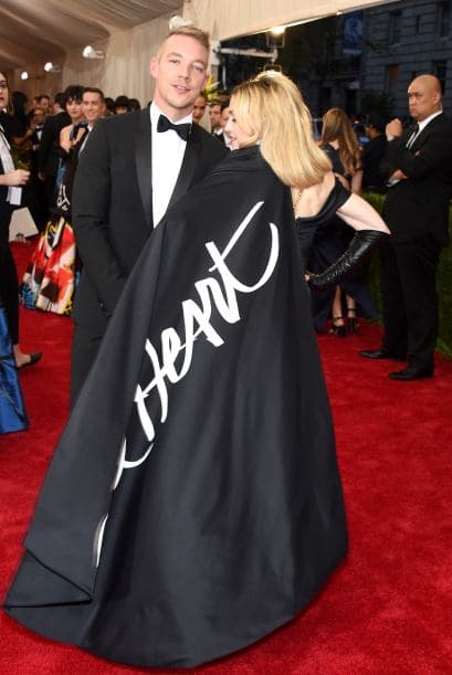 Y junto a DJ Diplo, Madonna se lució en la alfombra. ¿Qué le habrá dicho a Lady Gaga si se la encontró en el baño?