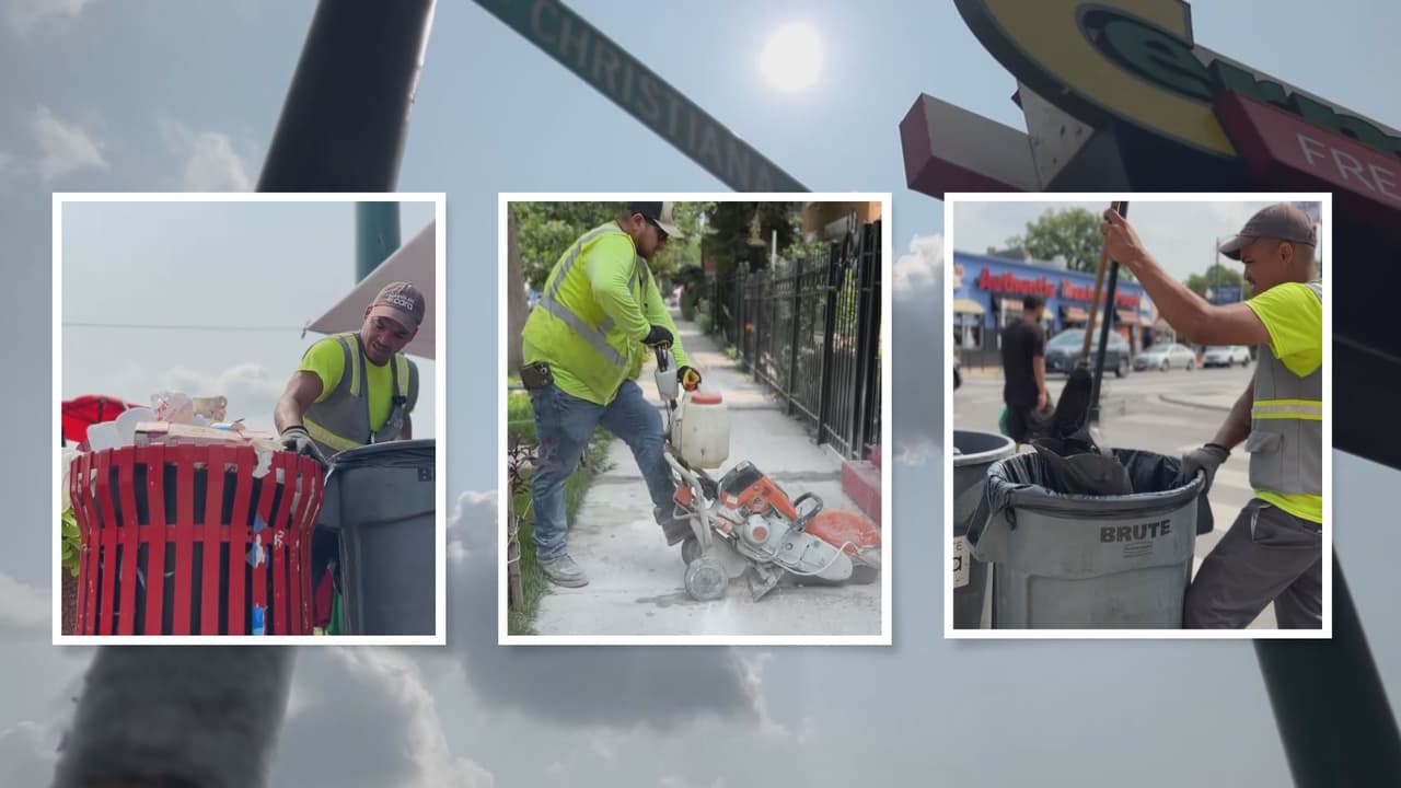 Trabajadores al aire libre son los más susceptibles frente al calor que iniciará en Chicago