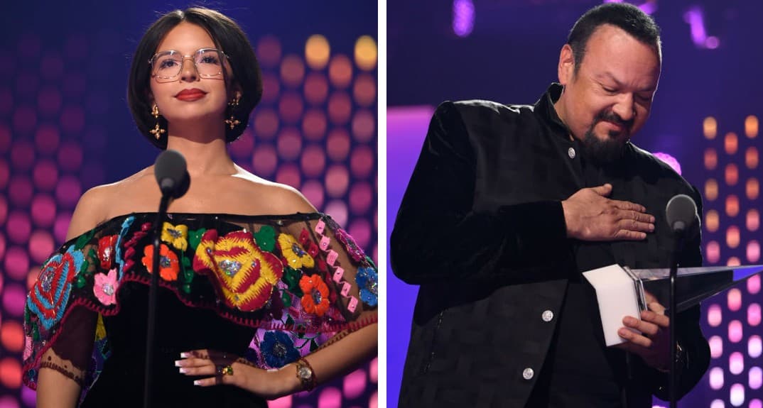 Ángela Aguilar le dedicó un tierno mensaje de admiración a su padre, Pepe Aguilar, en los Latin AMAs.
