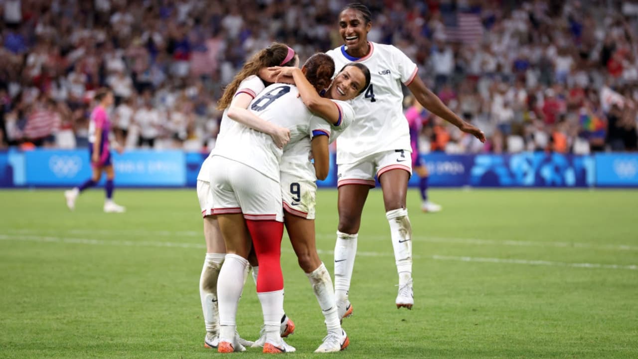 Estados Unidos golea a Alemania y avanza a Cuartos de Final en futbol femenil