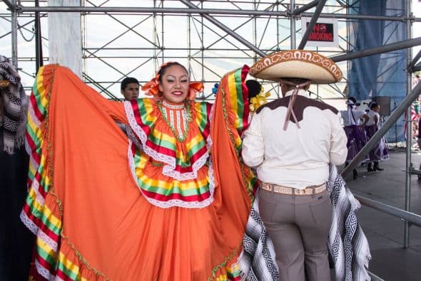 La comunidad mexicana se reunio en el historico Penn's Landing para celebrar el dia de la independencia mexicana. Estas son algunas imagenes.