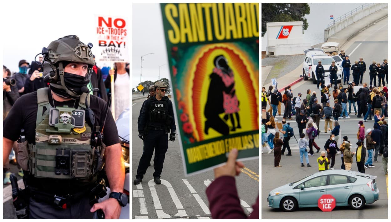 "Nos quieren en San Francisco", aseguró Trump antes de cancelar el envío de agentes federales