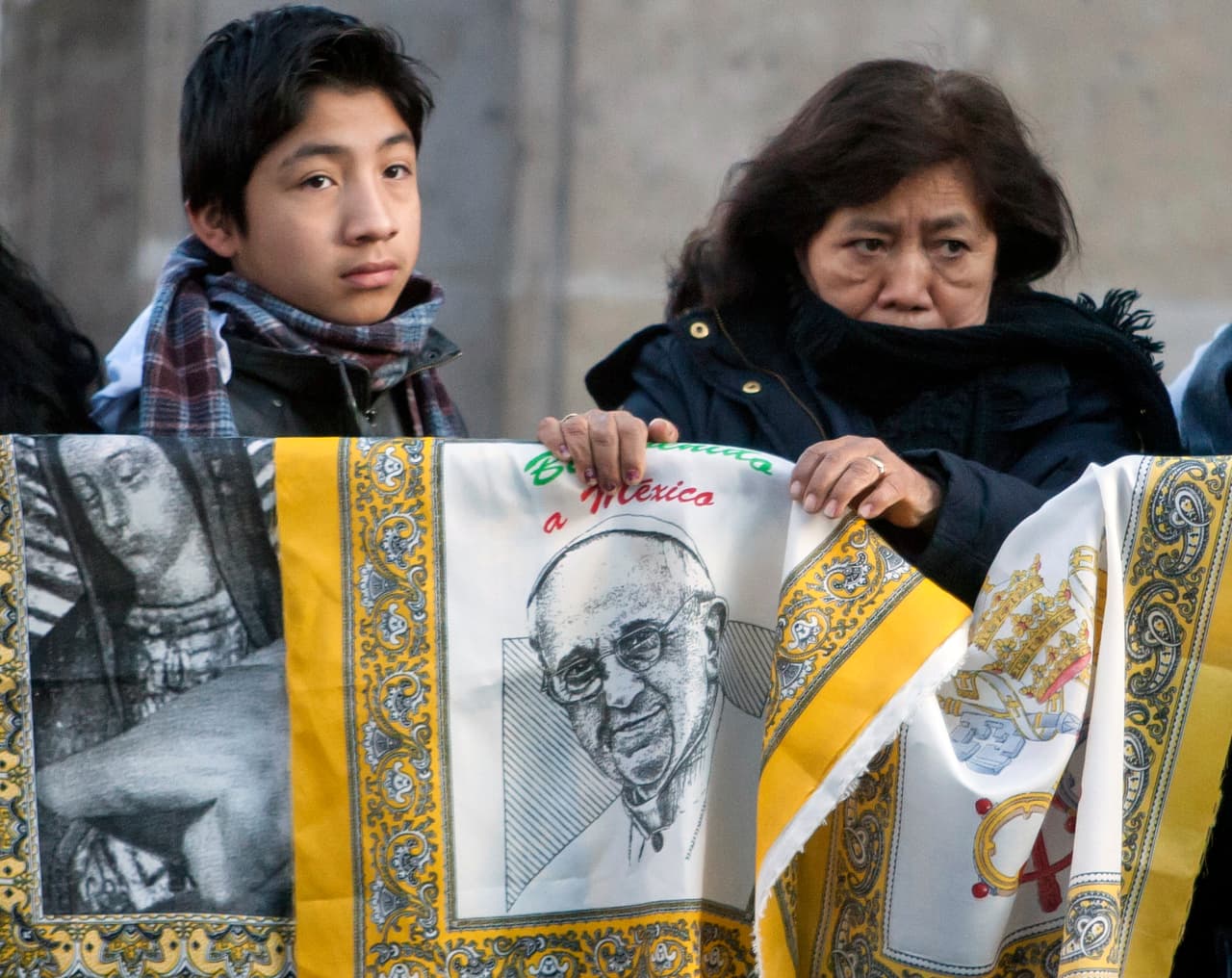 Más muetras de fe en la Ciudad de México.