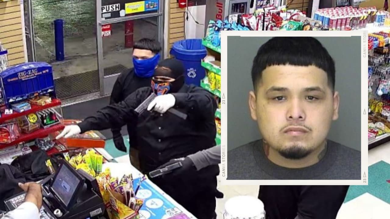 Luego de la detención de sus dos cómplices, arrestan al tercer sospechoso de asaltar una licorería en Merced