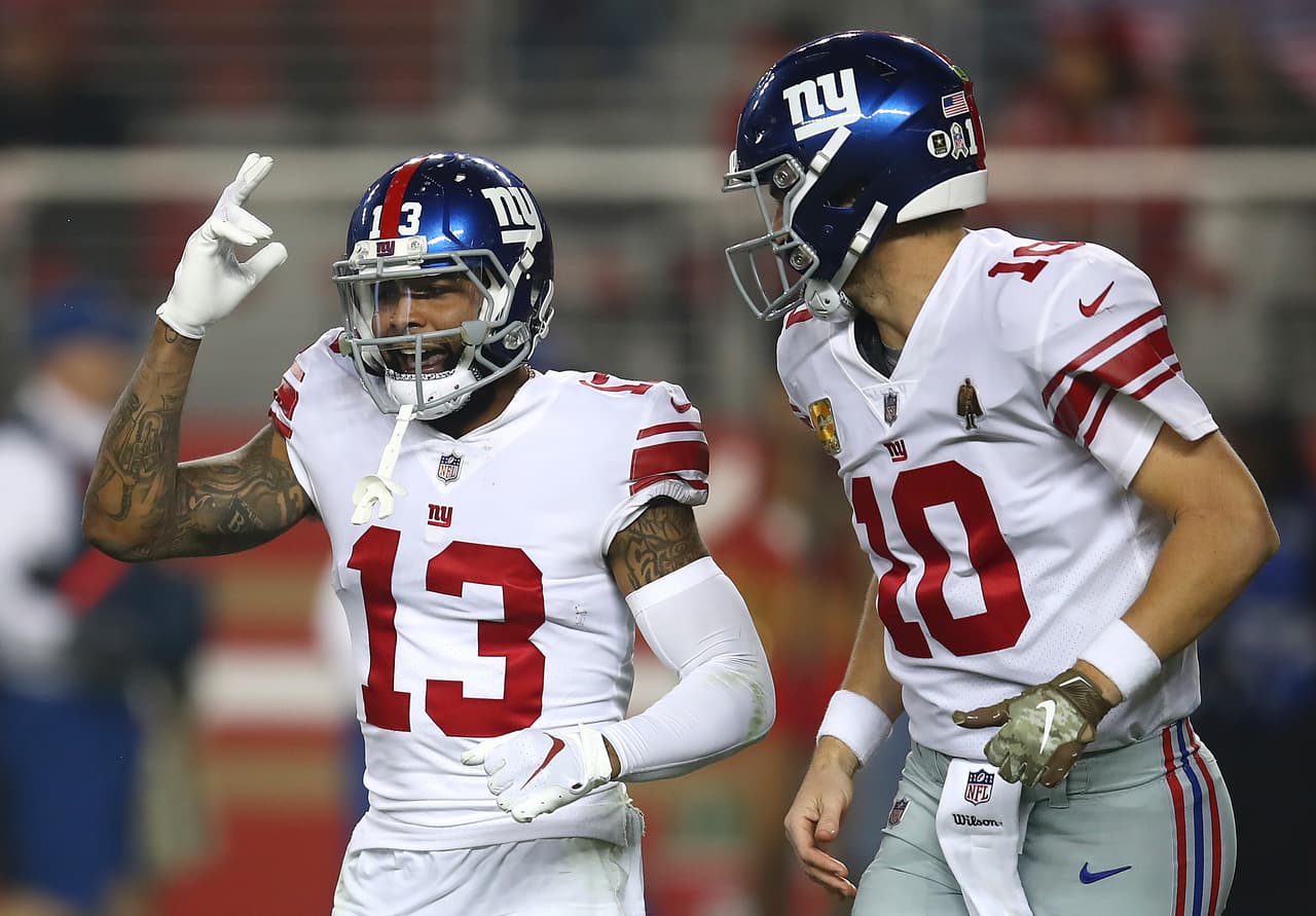 Los New York Giants cortaron una cadena de cinco derrotas consecutivas al vencer 27-23 a domicilio a los San Francisco 49ers en Levi's Stadium. El dúo Eli Manning-Odell Beckahm Jr. brilló de nuevo.