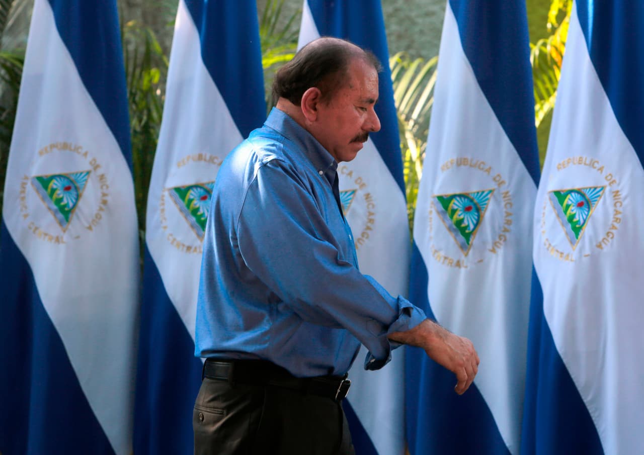 Daniel Ortega, presidente de Nicaragua, minimizó las muertes.