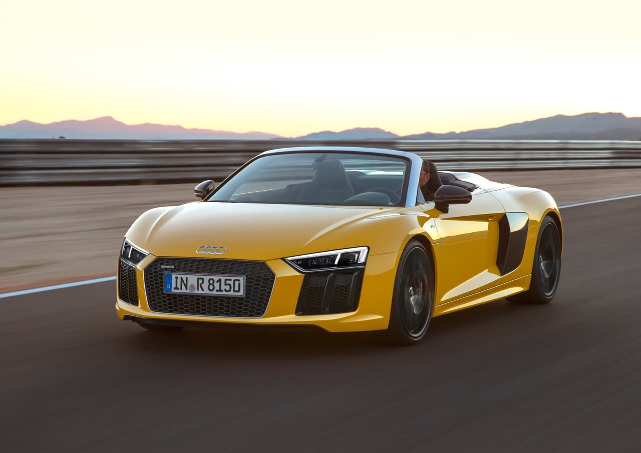 El Audi R8 Spyder 2017 es presentado en el Auto Show de Nueva York 2016, evento que se extenderá hasta el día 3 de abril