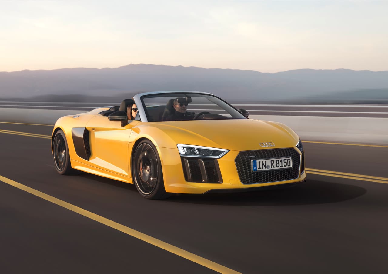 Nueva York 2016: Audi R8 Spyder 2017 despliega 540 caballos de potencia