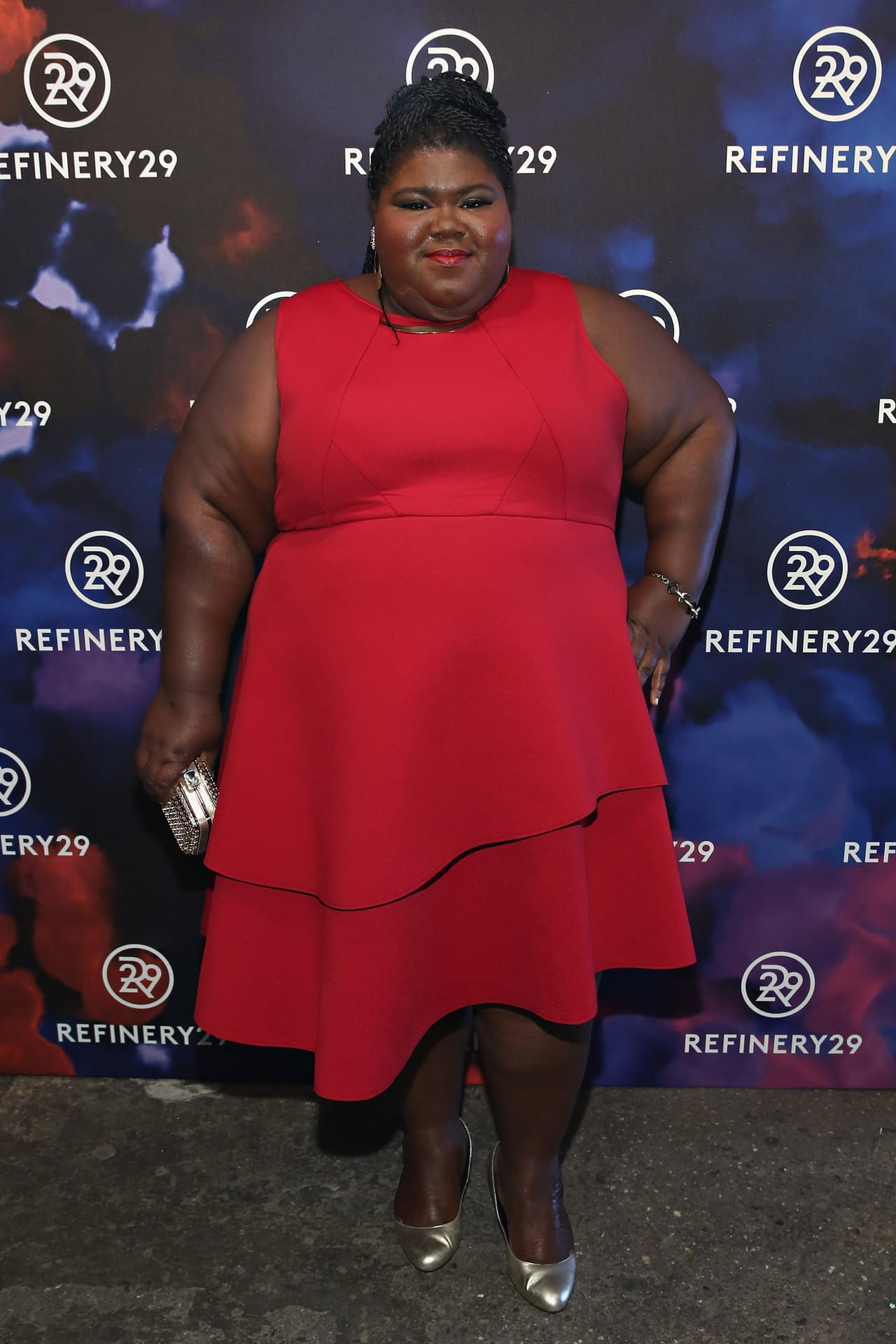 NEW YORK, NY - MAY 02: Gabourey Sidibe attends Refinery29's NewFronts presentation on May 02, 2016 in New York, New York. (Photo by Cindy Ord/Getty Images for Refinery 29)