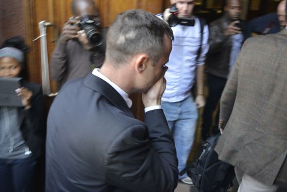 El juicio comenzó el 3 de marzo pero fue hasta el 7 de abril cuando Pistorius declaró ante el tribunal.