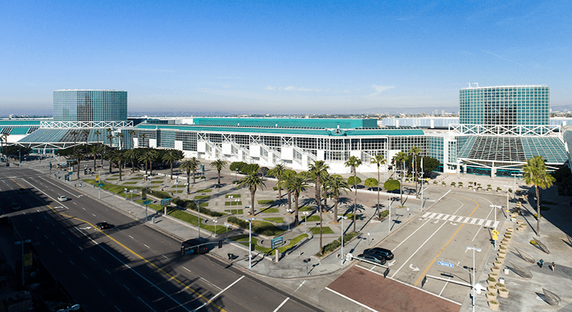 El monumental centro de convenciones fue construido en año 1969 y expandido entre 1993 y 1997.