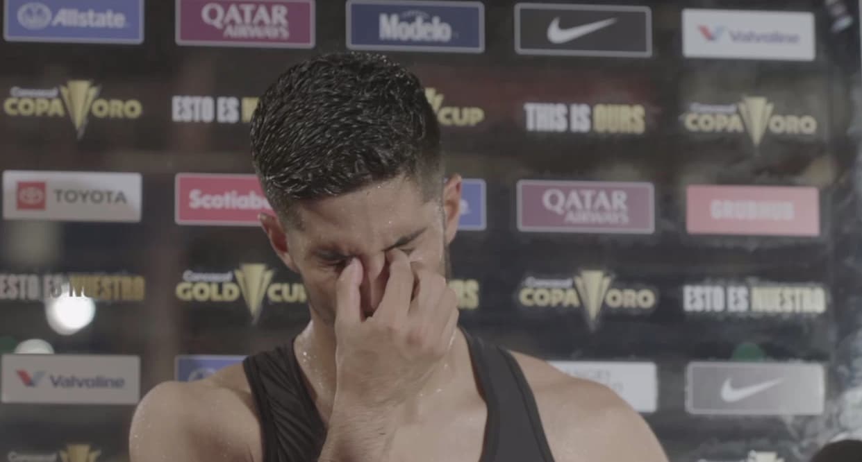  Gordillo casi llora al saber que el 'Pescadito' celebró su gol