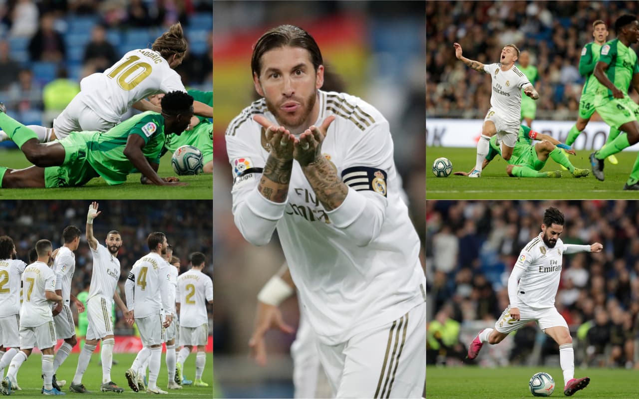 Con goles de Rodrygo (7), Toni Kroos (8), Sergio Ramos (24), Karim Benzema (69) y Luca Jovi´c (90+1), el real madrid se impone 5-0 al Leganés.