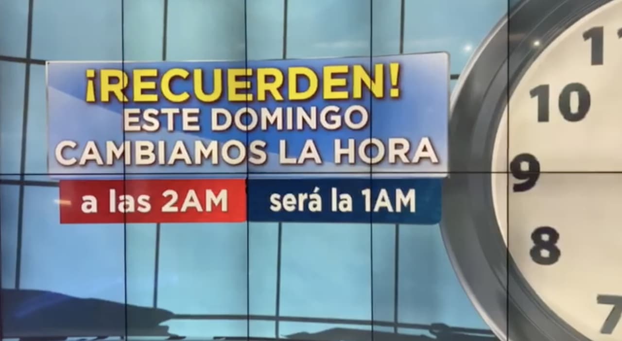 ¡Tenemos una hora más para dormir en Miami!: este domingo cambia la hora 

