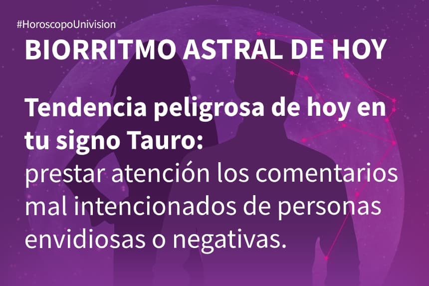 Tauro 4 de mayo 2020