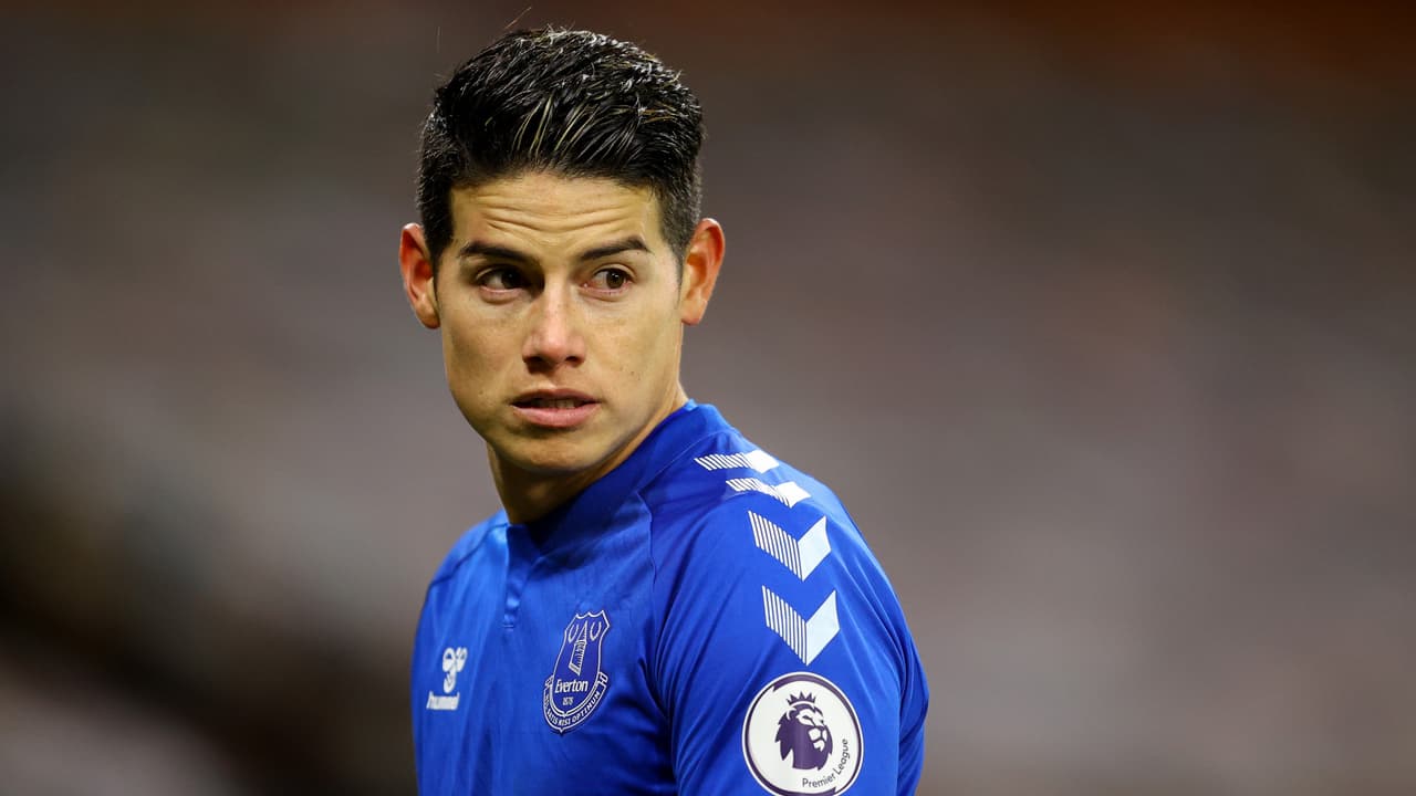 James Rodríguez se distancia de Everton: “No sé contra quién juegan”