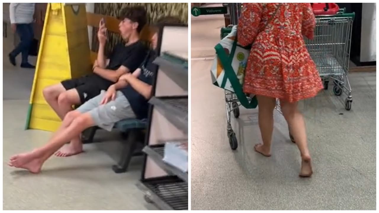 ¿En Australia es "elegante" andar descalzo en la calle? Tiktoker latina causa polémica