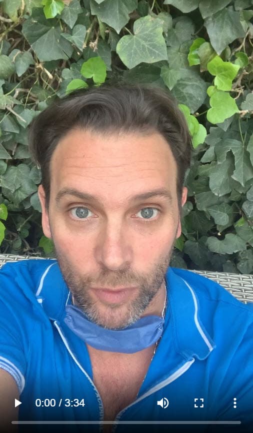 El pasado 24 de marzo el argentino anunció que él
<b>continúa sin malestares y su futura esposa ha presentado mejoría</b>.
<br>