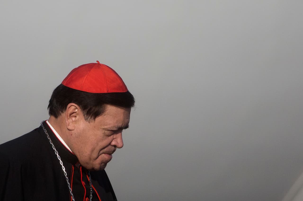 El cardenal mexicano Norberto Rivera.