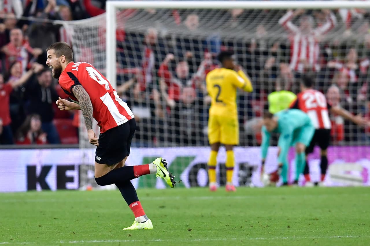 Las imágenes de la resaca de la eliminación de la Copa del Rey.
