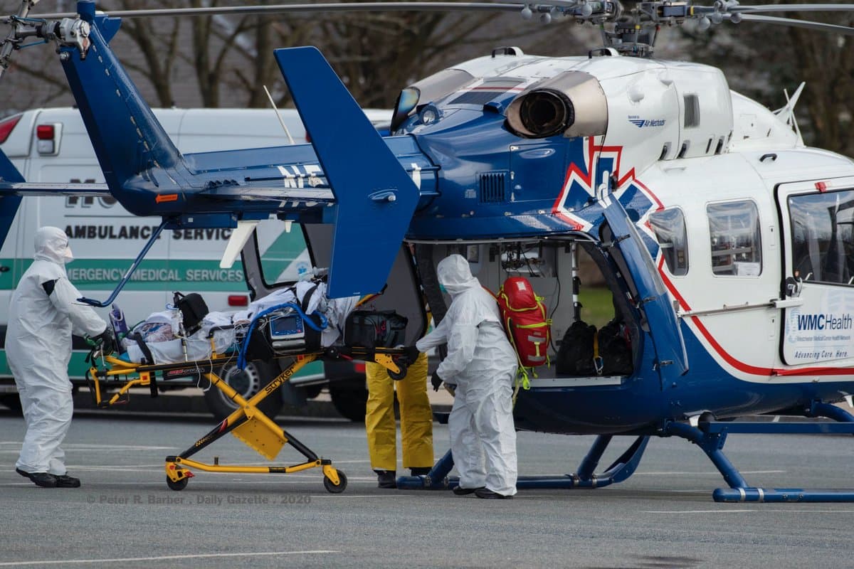 Coronavirus: Trasladan a pacientes al norte de California porque hospitales no dan a basto