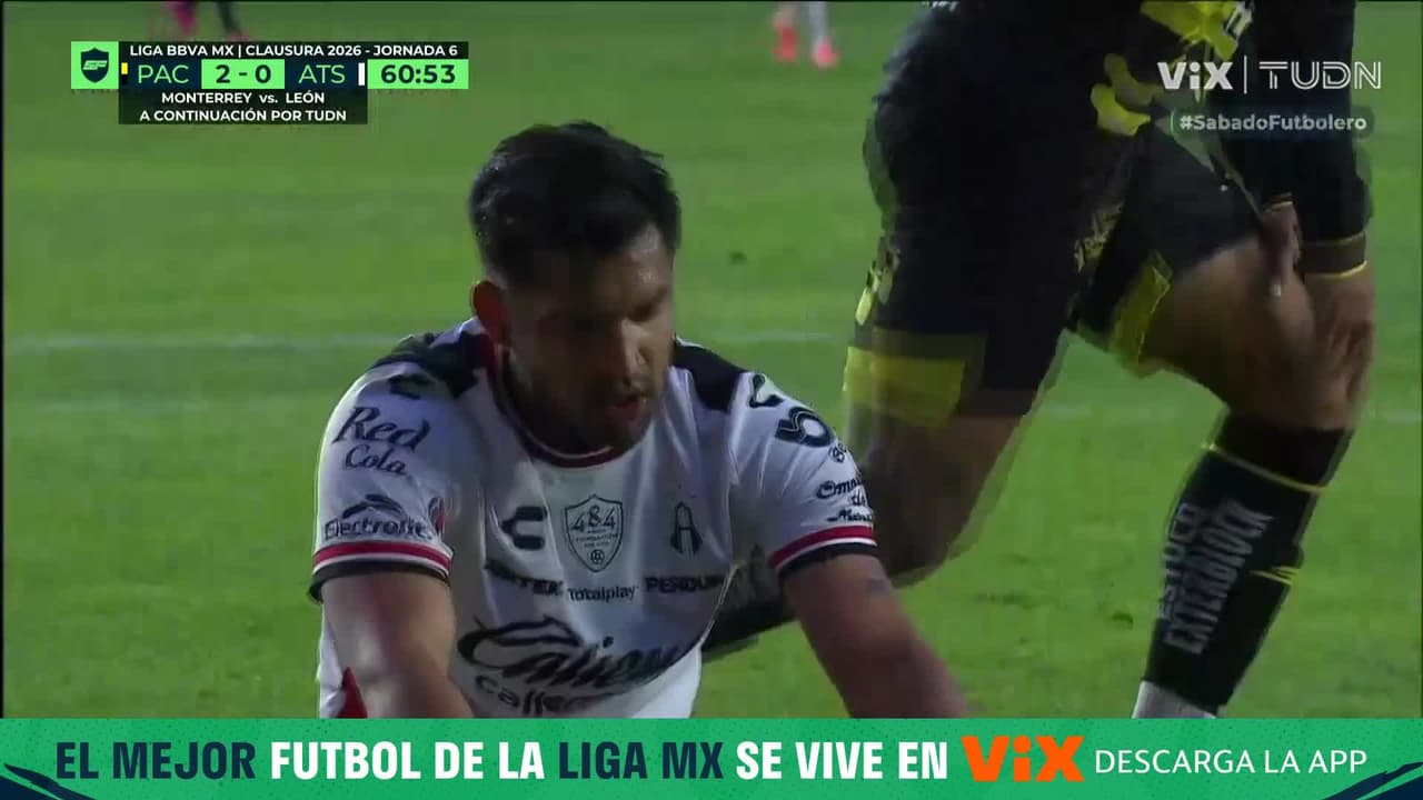 ¡El Atlas se acerca en el marcador! Gool de ‘Ponchito’ González