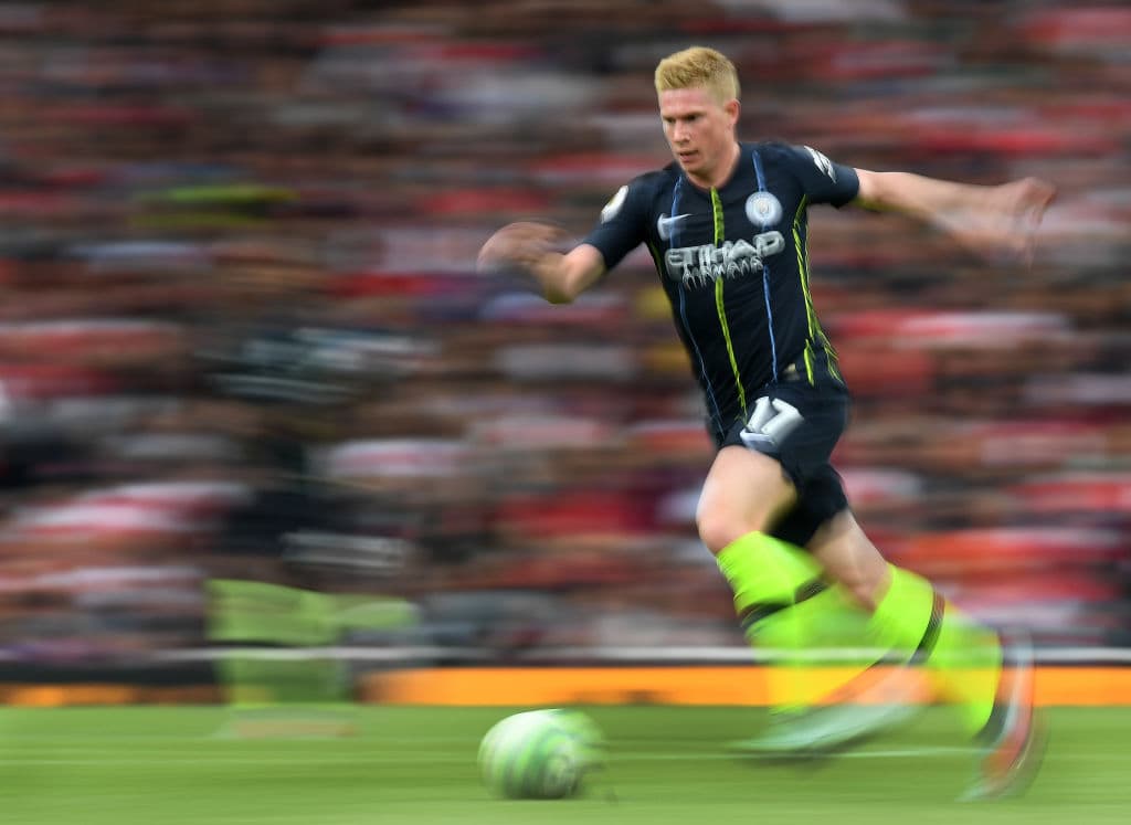 <b>7) Kevin De Bruyne (Manchester City)</b>. Es el tercer belga en el listado y uno de los mejor valuados en el mundo con una cifra de 170.4 millones de dólares. Tiene 27 años.