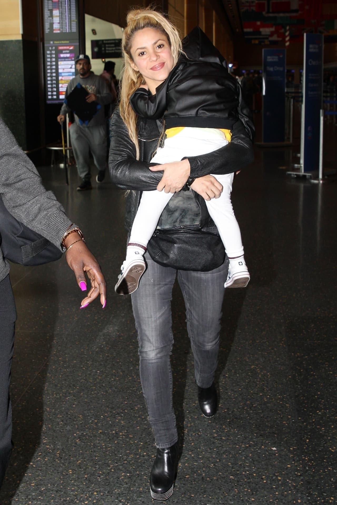 Shakira y Gerard Piqué están en Boston.