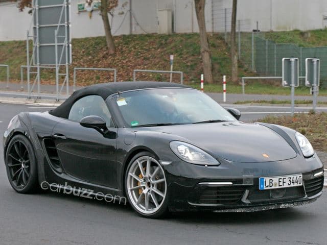 El nuevo Porsche Boxster 718 GTS fue visto en acción