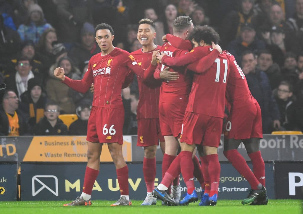 Con goles de Jordan Henderson y Roberto Firmino, Liverpool gana y alarga su racha de victorias a 14.