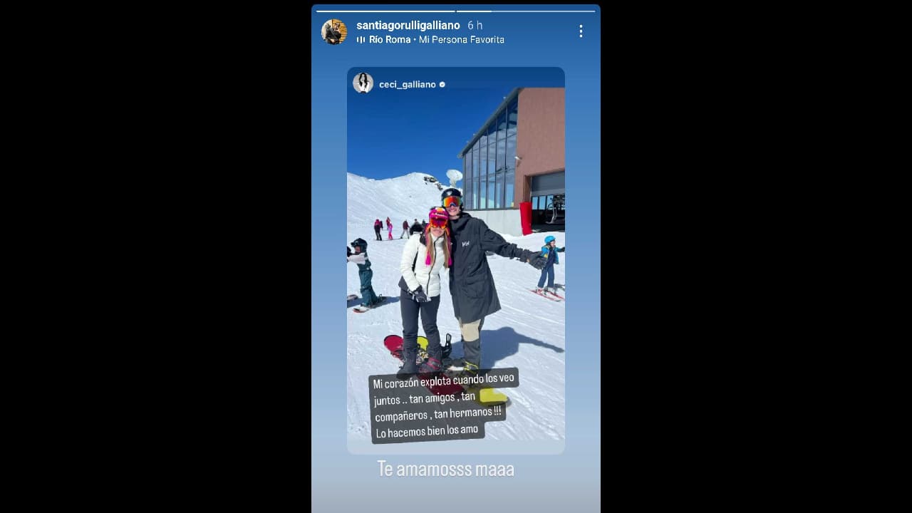 Cecilia Galliano dijo esto al ver a su hija en viaje con Sebastián Rulli y Angelique Boyer