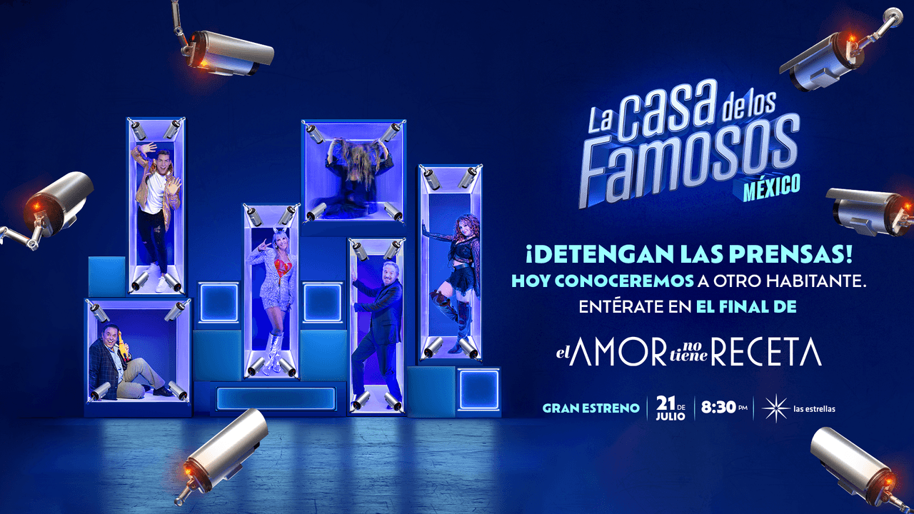 El final de 'El amor no tiene receta' revelará al sexto habitante de 'La Casa de los Famosos México': ¿será un actor de la telenovela?