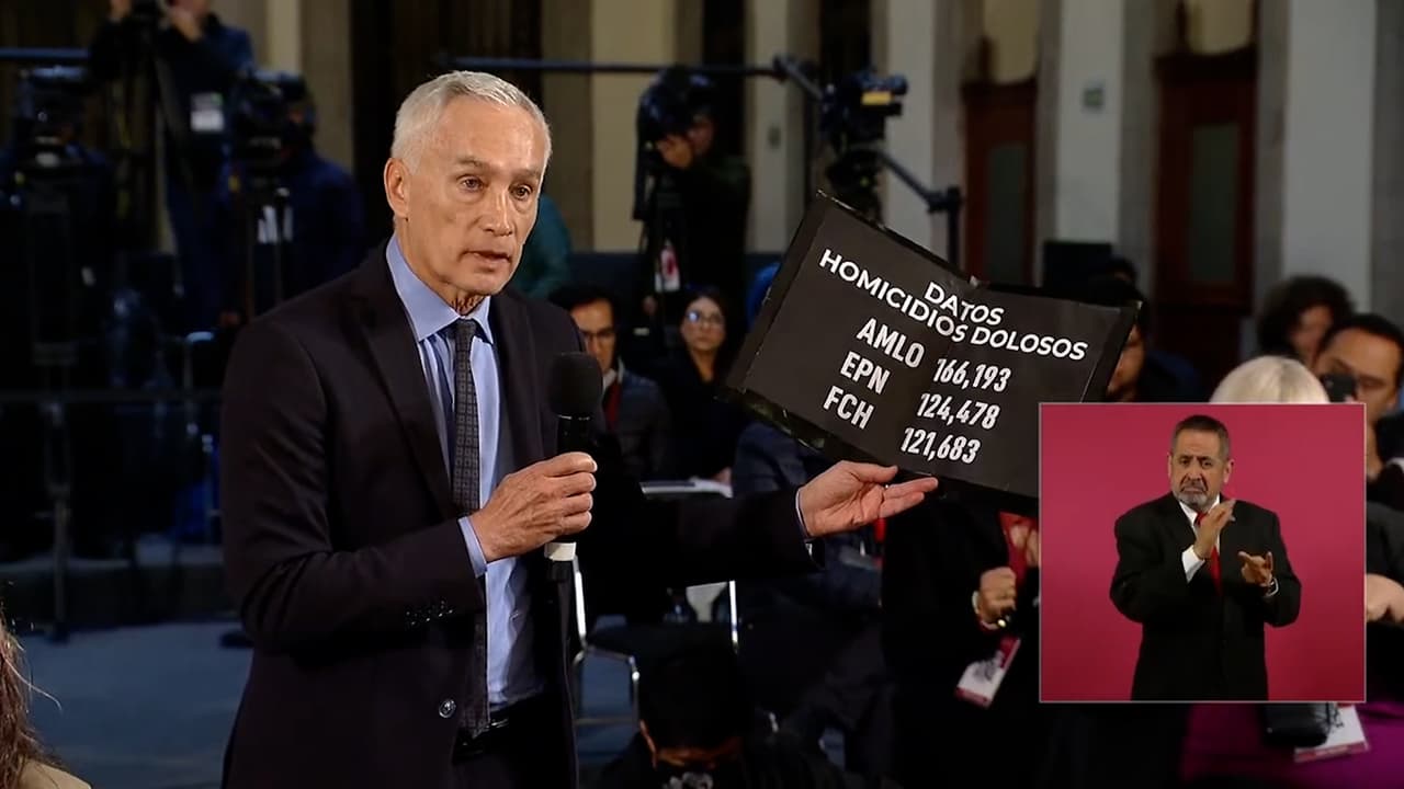 Jorge Ramos cuestiona a AMLO sobre el aumento de homicidios en México