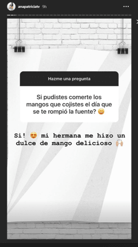 La conductora respondió a preguntas de sus seguidores en Instagram.
