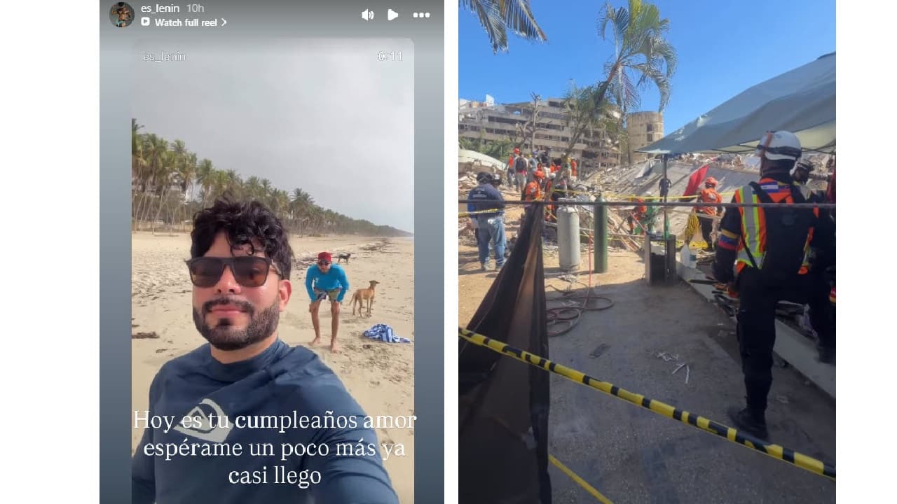 Lenin Peña no pierde la esperanza de encontrar a Yordy Paredes con vida.