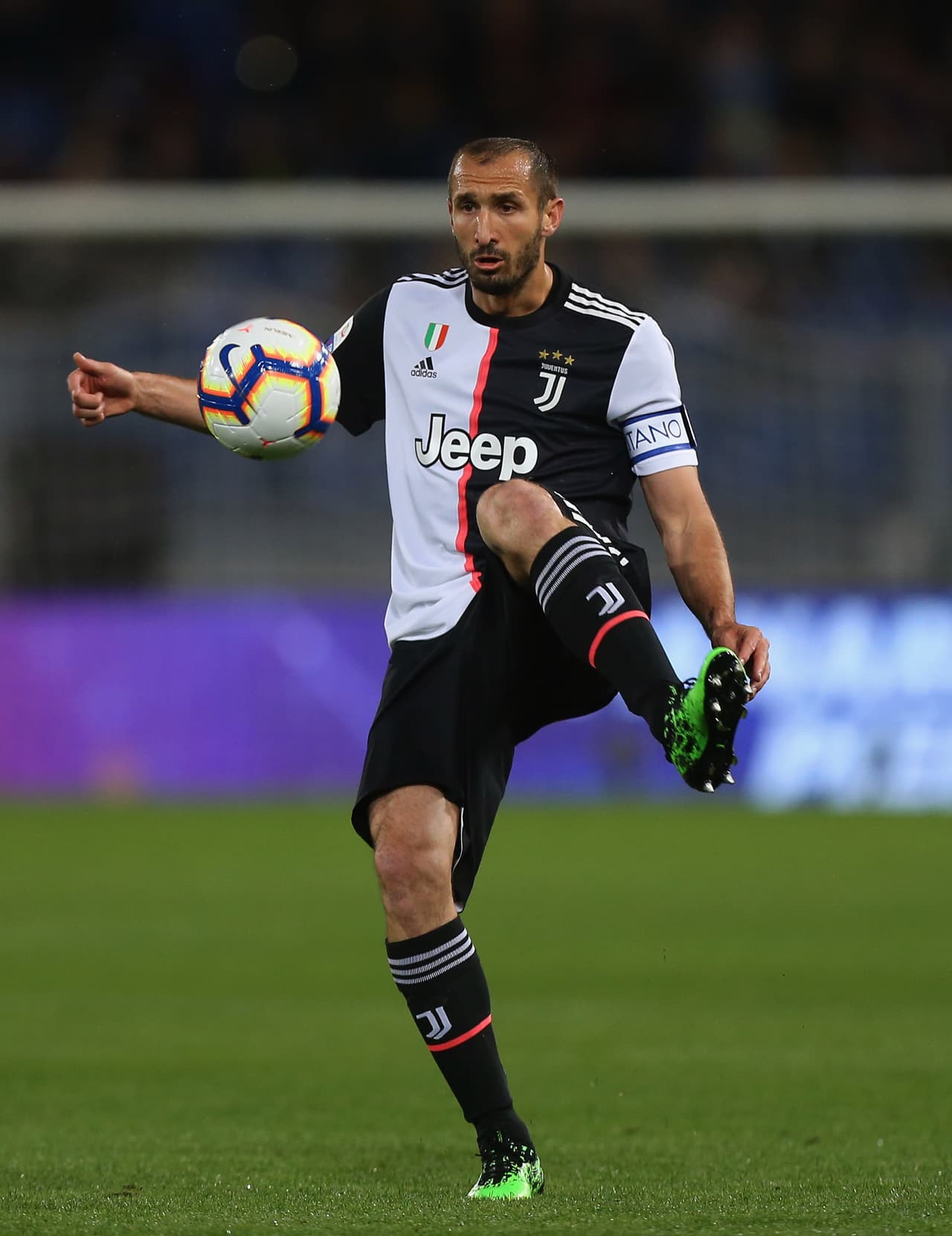 El ya experimentado Giorgio Chiellini de la Juventus será un difícil rival a vencer.