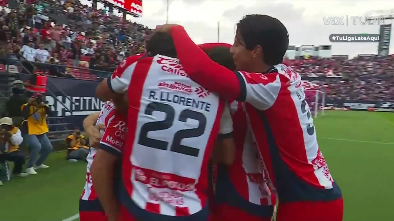 ¡A qué golazo del San Luis a Santos madre mía!