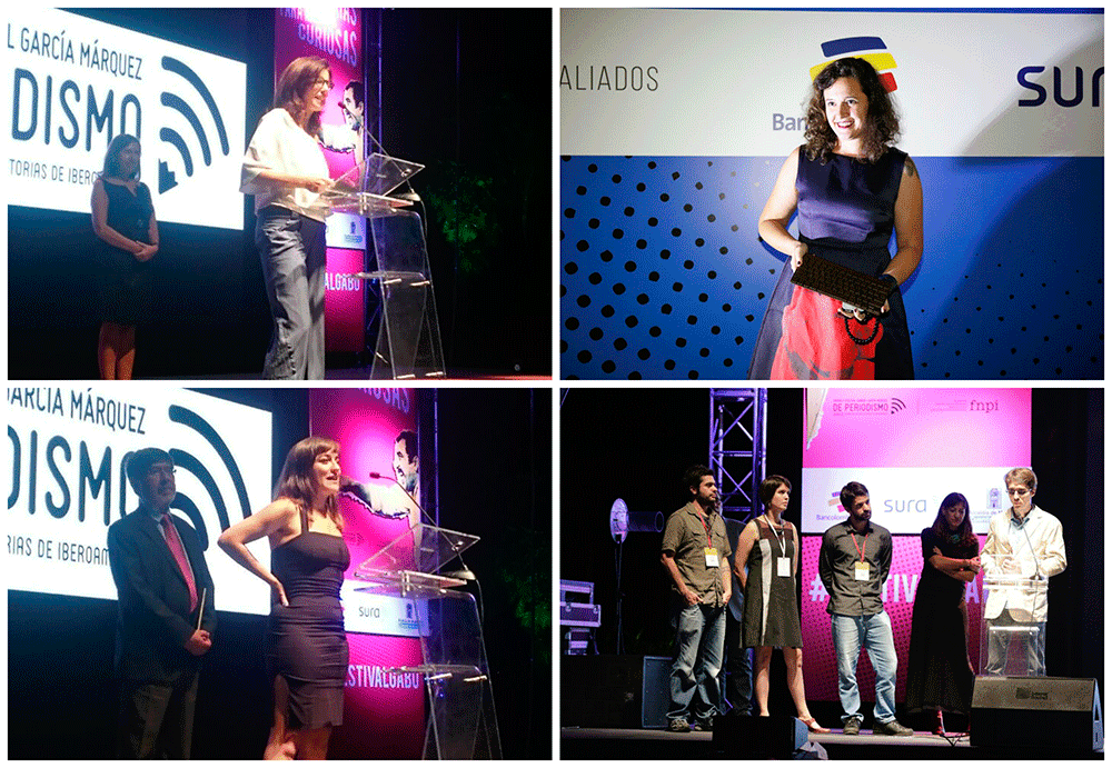 Periodistas de Brasil, España y Colombia ganan el premio Gabriel García Márquez