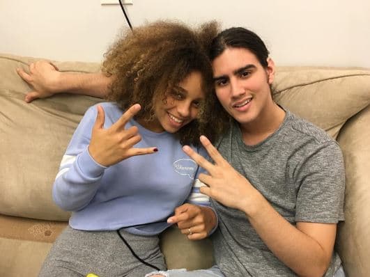 Alondra y Félix comenzaron al semana de ensayos muy emocionados.