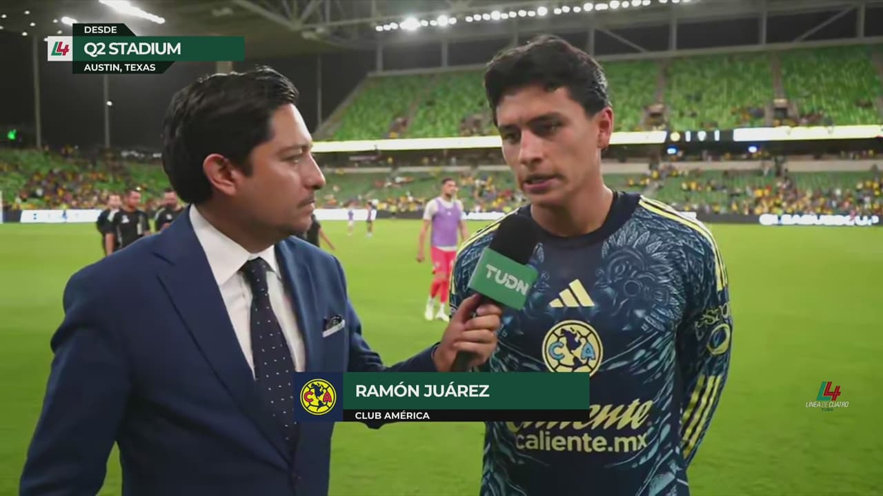 Ramón Juárez tras eliminación de América: "Sabemos que tenemos la responsabilidad de pelear"