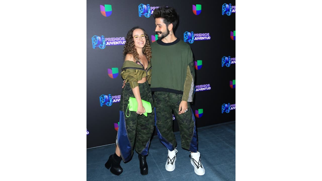 Camilo y Evaluna en Premios Juventud 2019.