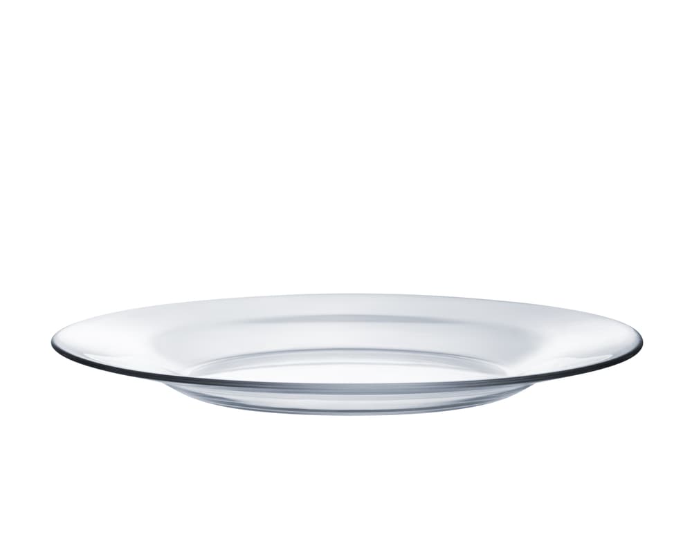 1 plato de vidrio
