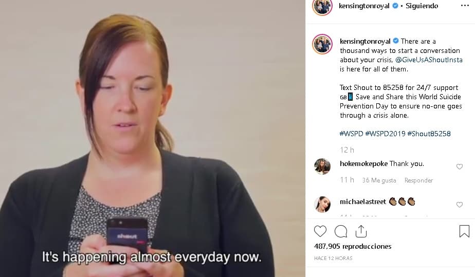 Otro crudo mensaje del video es de una persona que lucha contra las autolesiones: "Me acabo de cortar otra vez".