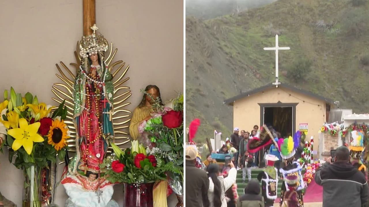 "Es nuestra fe": La aparición de la Virgen de Guadalupe durante un accidente en las montañas de California