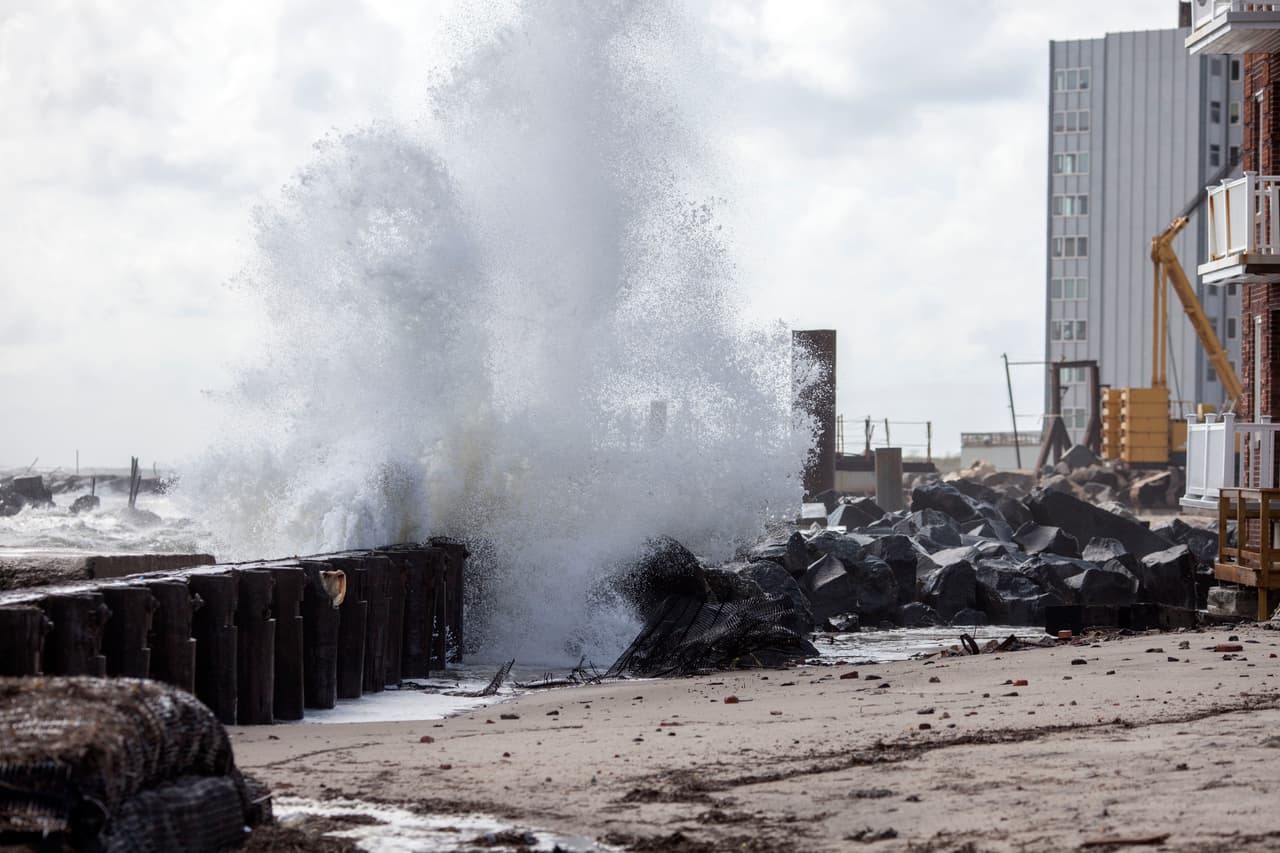 Atlantic City comienza a sentir la cercanía de la tormenta tropical Hermine