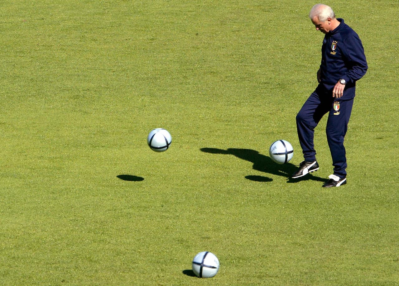 "El Trapp", Giovanni Trapattoni, fue quizás el último exponente del "Catenaccio" en la selección italiana.
